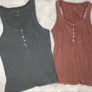 Aerie real soft tank bundle XL
